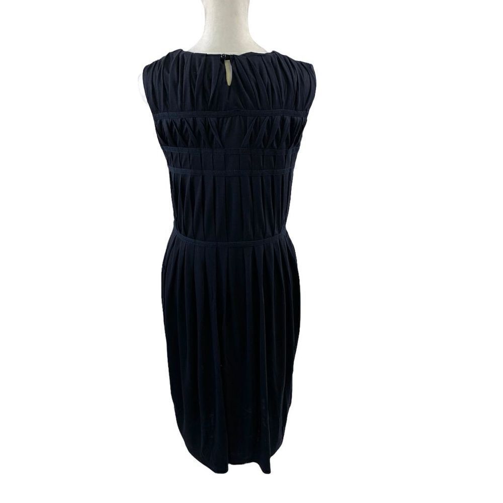 Rodier Navy Lyocell Dress Size 6 - Picture 2 of 12